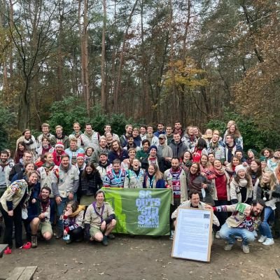 Groepsfoto van de deelnemers van DC going 2021