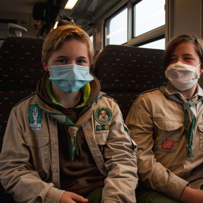 maskers binnen