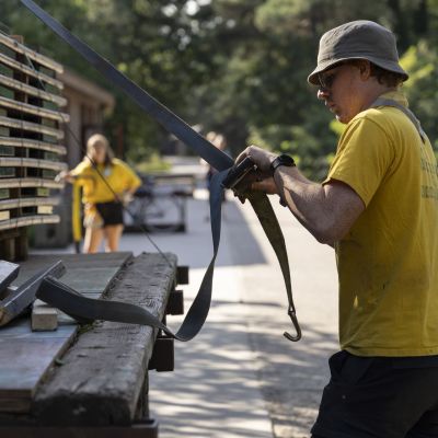 Sisser aan het werk op Herfstontmoeting