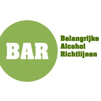 Logo van BAR, de tool voor een alcoholbeleid in je groep.