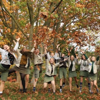 Leiding in de herfst