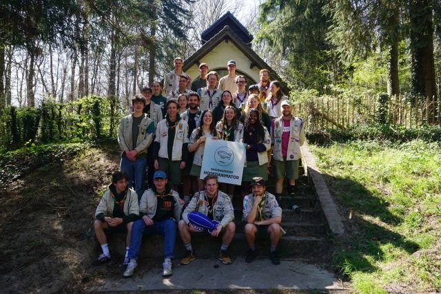 Groepsfoto op Basisweekend