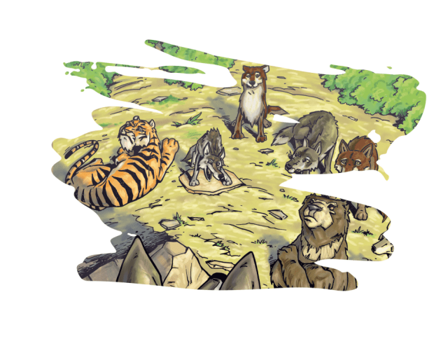 illustratie jungle