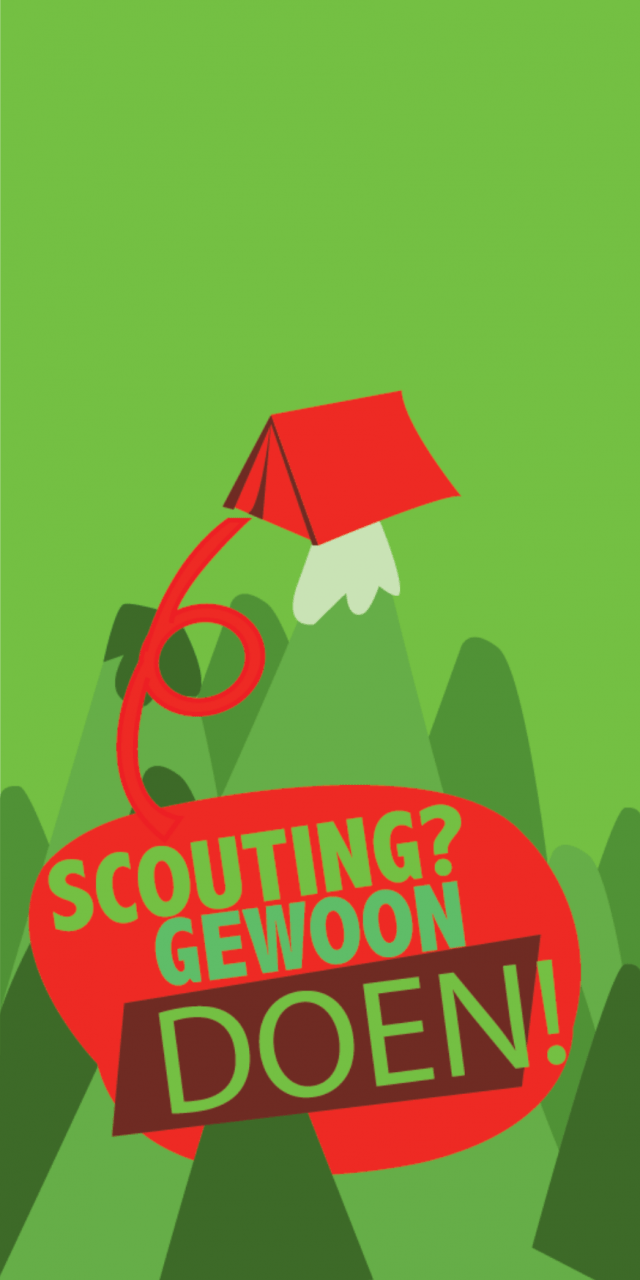 Logo jaarthema scouting gewoon doen