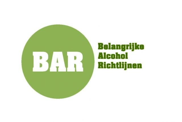 Logo van BAR, de tool voor een alcoholbeleid in je groep.