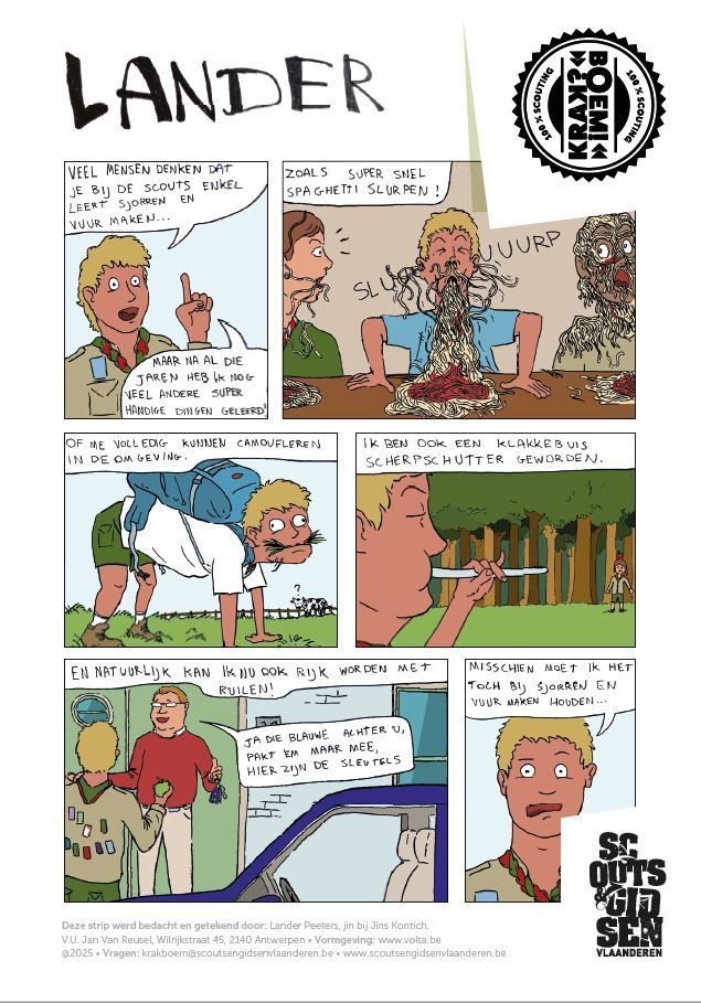 Strip van Lander