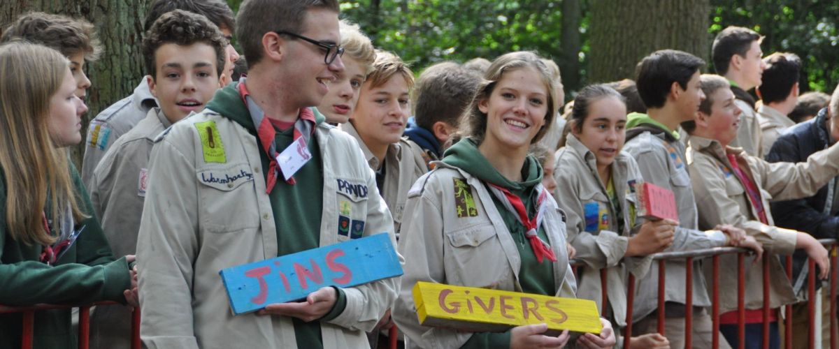 Sigrid Proost Scoutsleiding van verschillende takken