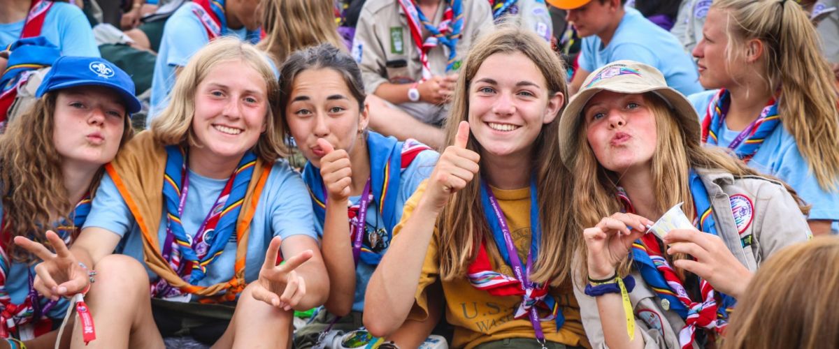 Trijn Nyckees Gidsen op internationaal kamp