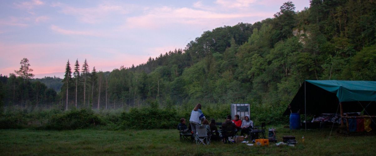 Fotograaf: Hana Reynaert Kampwei bij zonsondergang