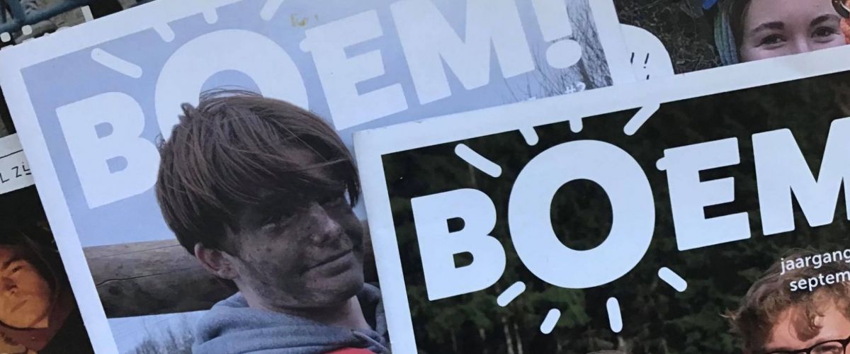 covers van het ledenblad Boem! covers van het ledenblad Boem!