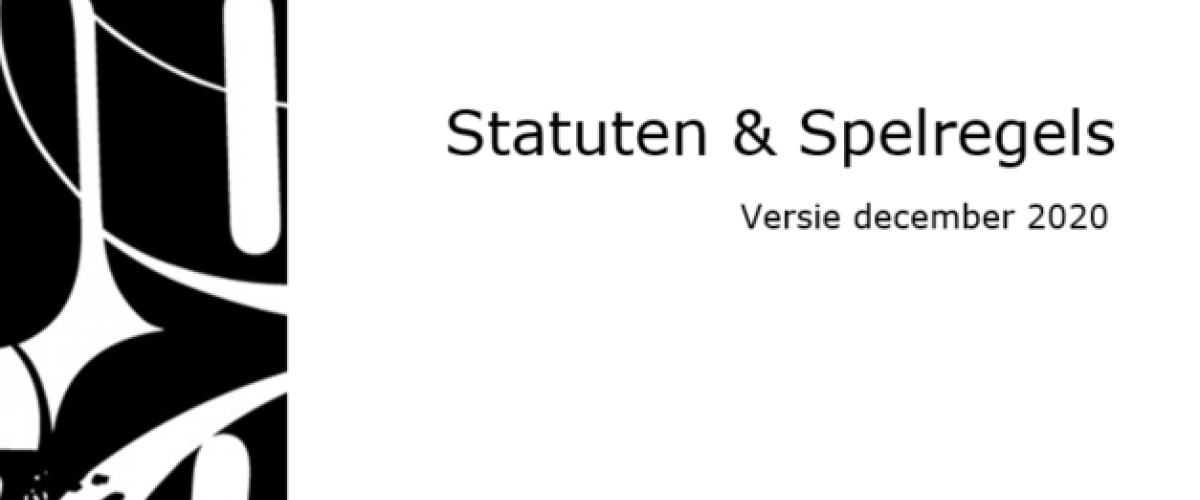 cover van de publicatie spelregels en statuten