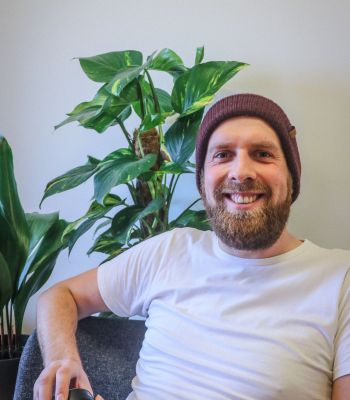 Portret van collega Jochem van Staey Portret van collega Jochem van Staey