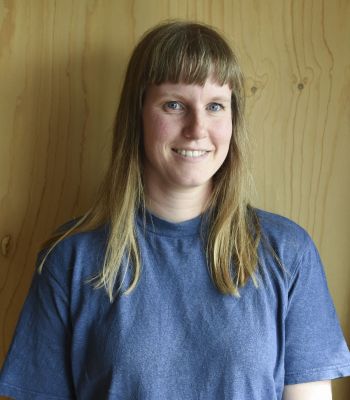 Portret van collega Charlotte