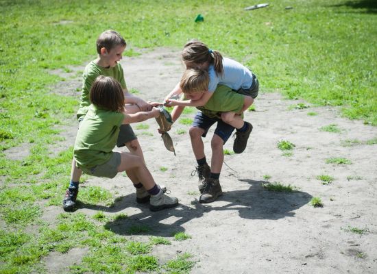 Spelende kinderen