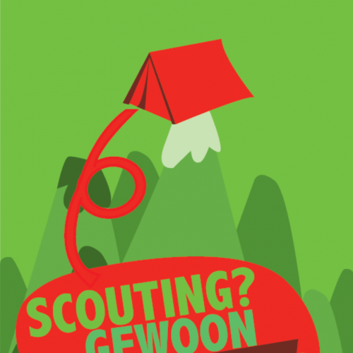 Logo jaarthema scouting gewoon doen