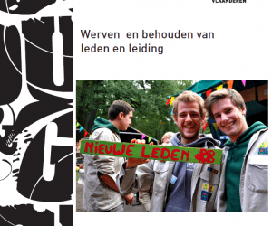 cover van de brochure werven en behouden van leden