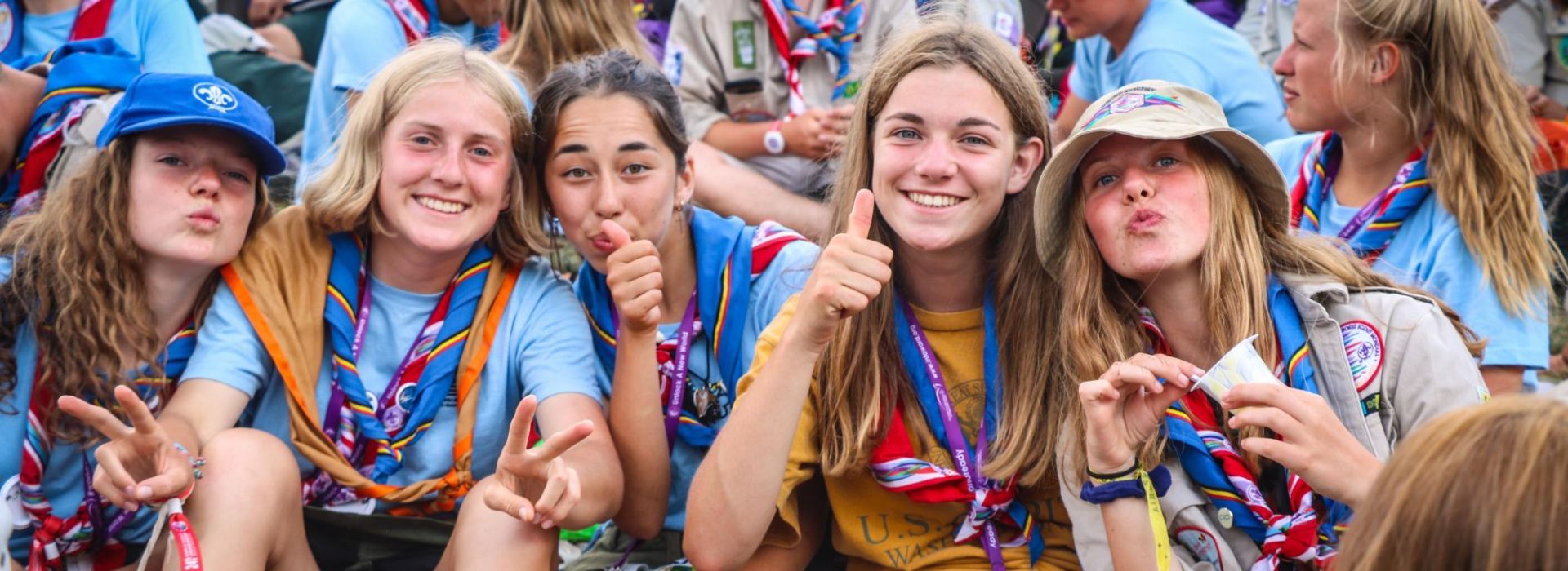 Trijn Nyckees Gidsen op internationaal kamp
